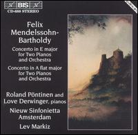 Mendelssohn-Bartholdy: Concerto in E major for Two Pianos; Concerto in A flat major for Two Pianos von Various Artists