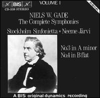 Niels W. Gade: The Complete Symphonies, Vol. 1 von Neeme Järvi