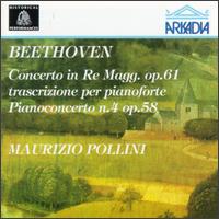 Beethoven Pianoconcerto Op.61 & Op.58 von Maurizio Pollini