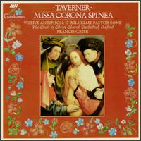 Taverner: Missa Corona Spinea etc. von Various Artists