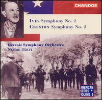 Ives: Symphony No. 2; Creston: Symphony No. 2 von Neeme Järvi