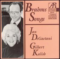 Brahms: Songs von Jan DeGaetani