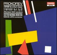 Prokofiev: Symphony No. 1 'Classical'; Symphony No. 4 von Neeme Järvi