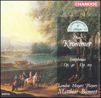 Krommer: Symphonies Op. 40 & Op. 102 von Matthias Bamert