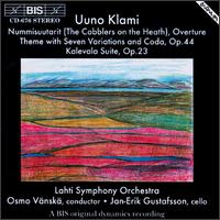 Uuno Klami: The Cobblers on the Heath, Overture; Theme with Seven Variations and Coda,Op 44; Kalevala Suite Op. 23 von Various Artists