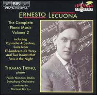 Ernesto Lecuona: The Complete Piano Music, Vol. 2 von Thomas Tirino