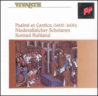 Psalmi Et Cantica (1400-1600) von Niederaltaicher Scholaren