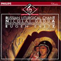 Russian Liturgical Chant von Nicolai Gedda