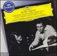 Chopin: Piano Concerto No. 1; Liszt: Piano Concerto No. 1 von Martha Argerich