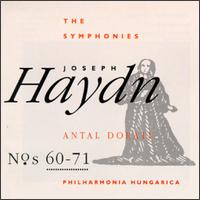 Joseph Haydn: Symphonies Nos. 60-71 von Antal Dorati