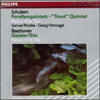 Schubert: "Trout" Quintet; Beethoven: Geister-Trio von Beaux Arts Trio