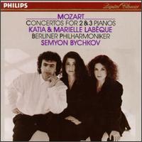 Mozart: Concertos for 2 & 3 Pianos von Katia and Marielle Labèque