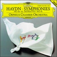 Haydn: Symphonies Nos. 60 "Il Distratto" & 91 von Various Artists