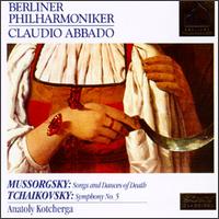 Modest Mussorgsky: Songs and Dances of Death; Tchaikovsky: Symphony No. 5 von Claudio Abbado