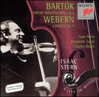 Bartók: Violin Sonatas Nos. 1 & 2; Webern: 4 Pieces, Op. 7 von Isaac Stern