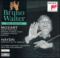 Mozart: Opera Overtures; Haydn: Symphony No. 96 von Bruno Walter