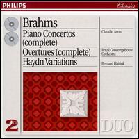 Brahms: Piano Concertos (complete); Overtures (complete); Haydn Variations von Johannes Brahms