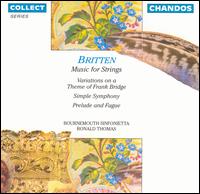 Britten: Music for Strings von Ronald Thomas