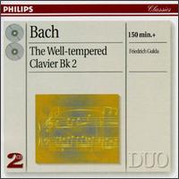 Bach: The Well-Tempered Clavier, Book 2 von Friedrich Gulda