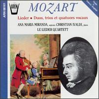 Mozart: Lieder, Duos, trios et quatuors vocaux von Various Artists