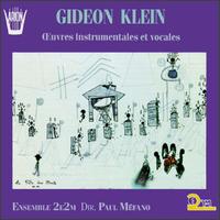 Gideon Klein: Oeuvres Instrumentales et vlcales von Various Artists