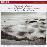 Baker/Rochberg/Rorem: Piano Trios von Beaux Arts Trio