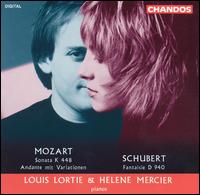 Mozart: Sonata K. 448; Andante mit Variationen; Schubert: Fantaisie D. 940 von Various Artists