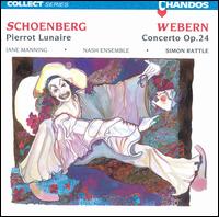 Schoenberg: Pierrot Lunaire; Webern: Concerto, Op. 24 von Simon Rattle