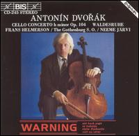 Dvorák: Cello Concerto; Waldesruhe von Frans Helmerson