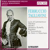 Ferrucio Tagliavini: Great Voices von Ferruccio Tagliavini