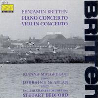Britten: Piano Concerto, Op.13/Violin Concerto, Op.15 von Joanna MacGregor