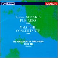 Xenakis: Pleiades/Ishii: Concertante Op.79 von Various Artists