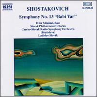 Shostakovich: Symphony No. 13 "Babi Yar" von Various Artists