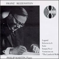 Reizenstein: Piano Music von Philip Martin