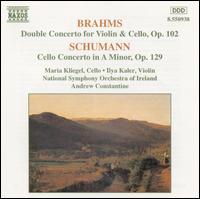 Brahms: Double Concerto, Op. 102; Schumann: Cello Concerto, Op. 129 von Various Artists