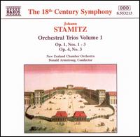 Johann Stamitz: Orchestral Trios, Vol. 1 von New Zealand Chamber Orchestra