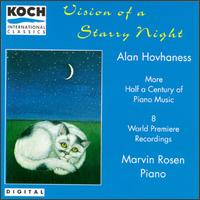 Alan Hovhaness: Vision Of A Starry Night von Various Artists