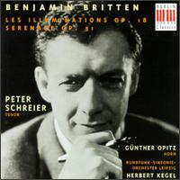 Benjamin Britten: Les Illuminations/Serenade von Peter Schreier