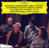 Beethoven: Triple Concerto; Overtures von Herbert von Karajan