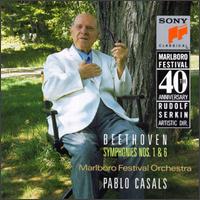 Beethoven: Symphonies Nos. 1 & 6 von Pablo Casals