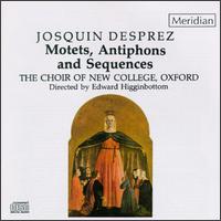 Josquin Desprez: Motets, Antiphons and Sequences von Various Artists