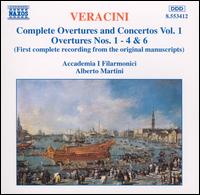 Veracini: Overtures Nos. 1-4 & 6 von Alberto Martini