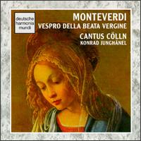 Claudio Monteverdi: Vespro Della Beata Vergine Marien-Vesper von Konrad Junghanel