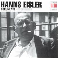 Hanns Eisler: Documents von Various Artists