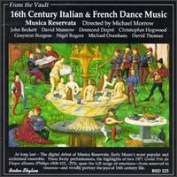 16th Century Italian & French Dance Music von Various Artists