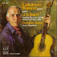 Bach: Partita No.2/Suite No.3/Sanz: Suite Española von Various Artists