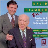 Diamond: Symphony No.8/Suite From The Ballet TOM/This Sacred Ground von Gerard Schwarz