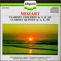 Mozart: Clarinet Quintet; Clarinet Concerto von Various Artists