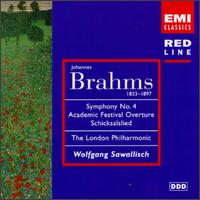 Brahms: Symphony No.4; Schicksalslied; Academic Festival Overture von Various Artists