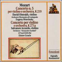 Mozart: Violin Concerto No. 5; Violin Concerto in D major (attrib.) von Various Artists